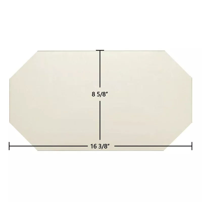 Treemont Large Single Door Ceramic Glass Panel | 16 3/8″ x 8 5/8″