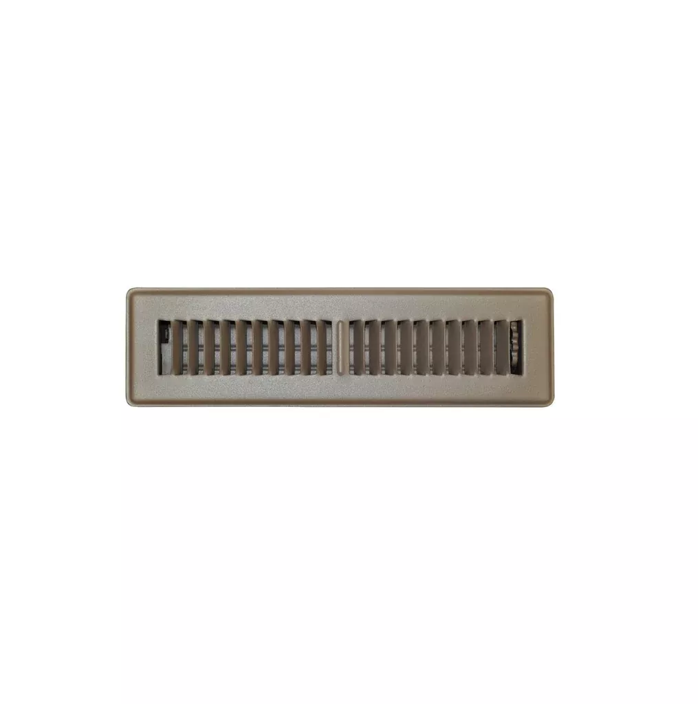 Tru Aire C150MB 02X14 Floor Register, Steel, Brown