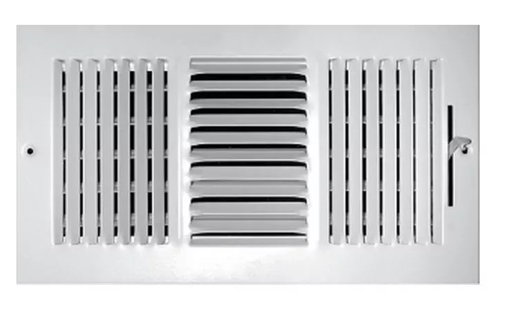 Truaire C103M 12X06 3-Way Sidewall Ceiling Register, 12" x 6"