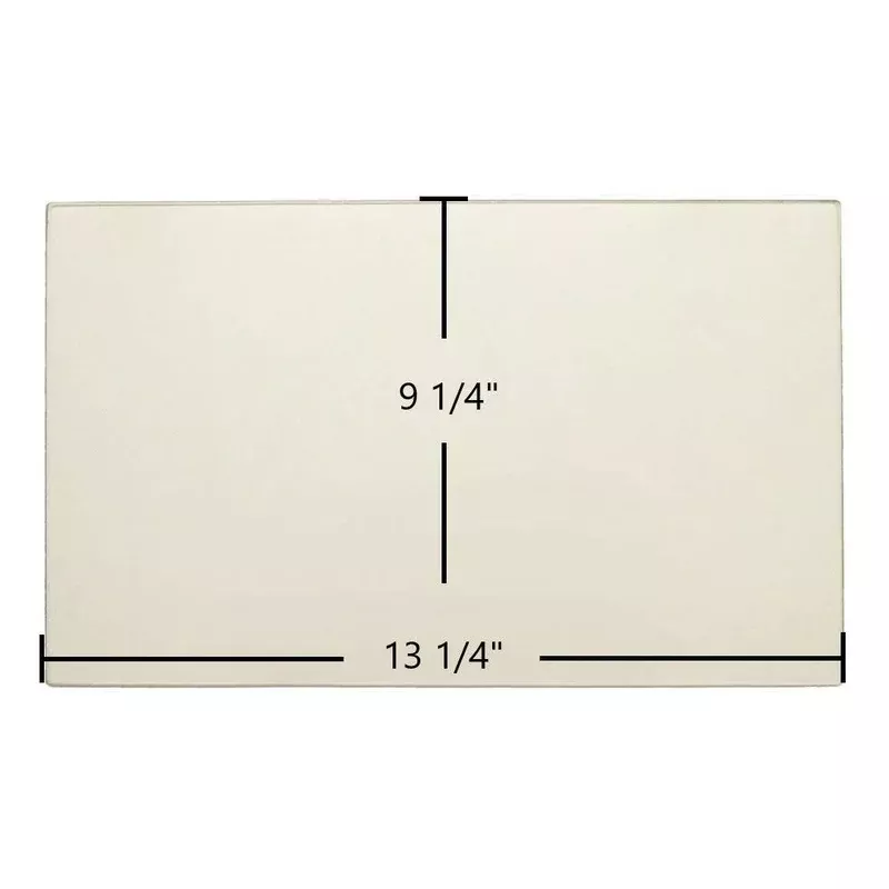 True North TN10 TN20 TN20 Insert TN40 TN40 Insert Ceramic Glass Panel | 13 1/4″ x 9 1/4″ | Part #TRNO.7025 80000616