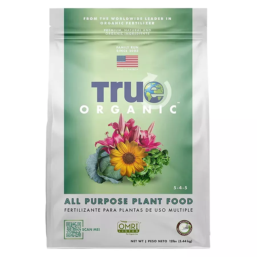True Organic All Purpose Plant Food - 12 lb