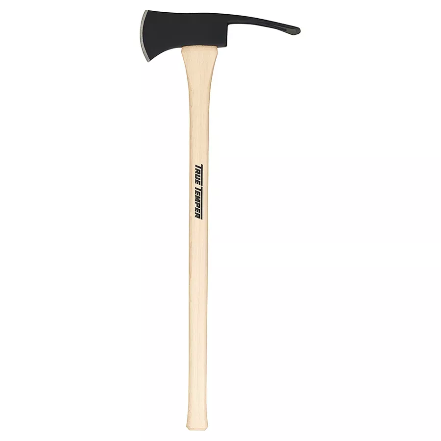 True Temper Toughstrike American Hickory Landscaping Axe with Wood Handle - 3.75 lb