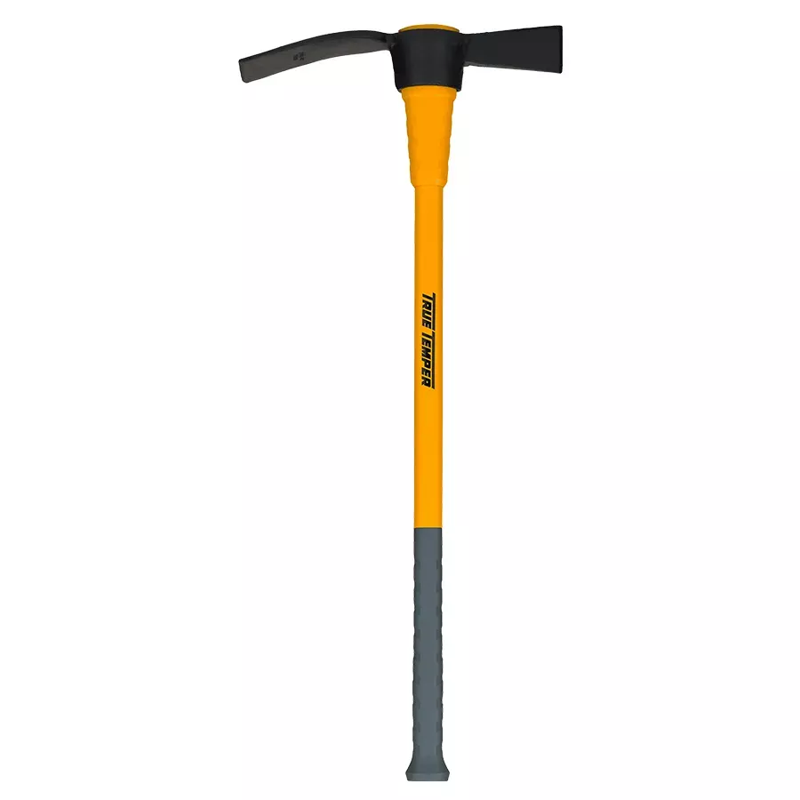 True Temper Toughstrike Cutter Mattock with Fiberglass Handle - 5 lb (36" x 15.75" x 3.5")