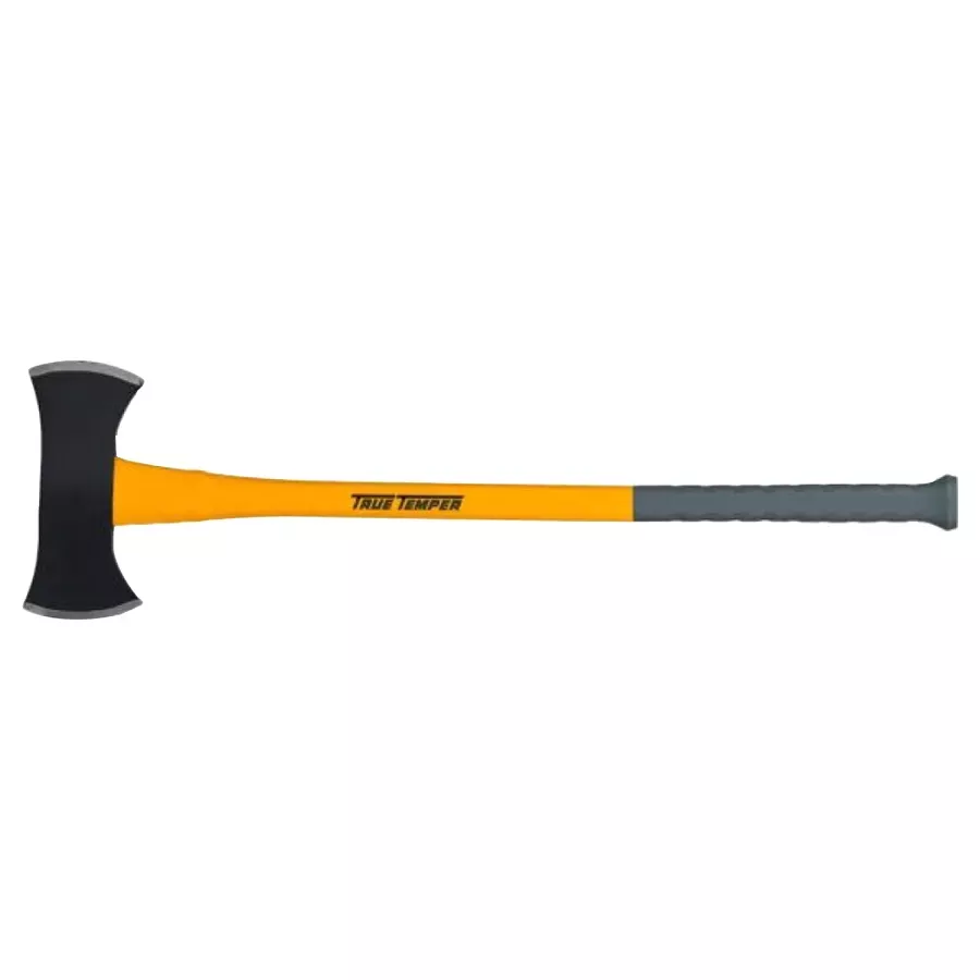 True Temper Toughstrike Double Bit Michigan Axe with Fiberglass Handle - 3.5 lb