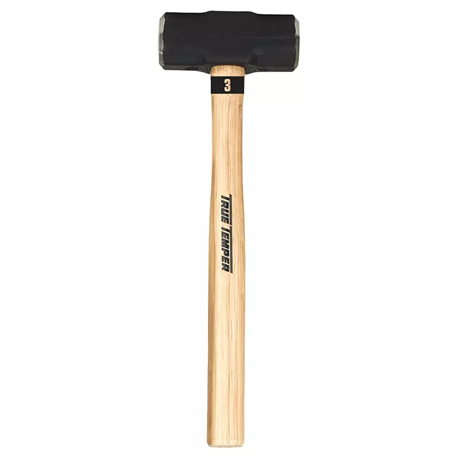 True Temper Toughstrike Engineer Hammer with Wood Handle - 3 lb