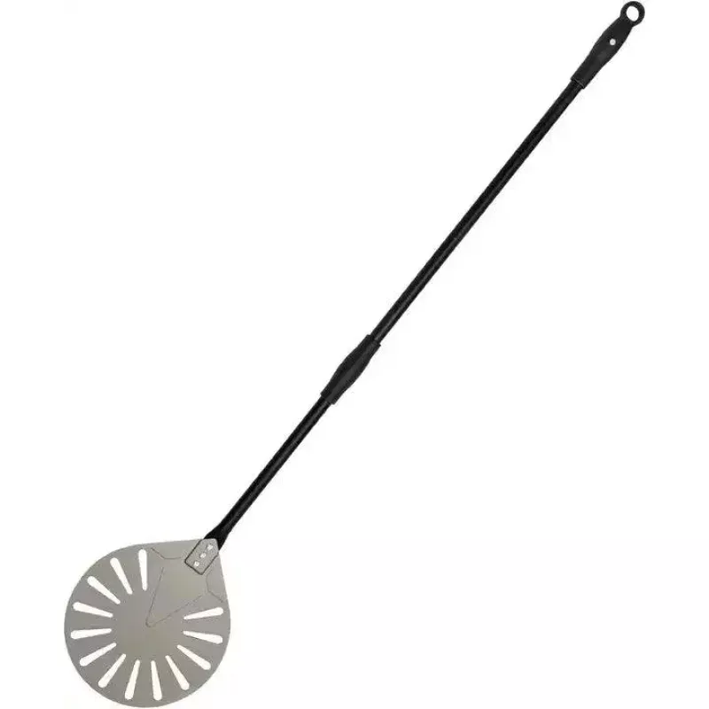 Tucker Perforated Pizza Turning Peel with Long Handle