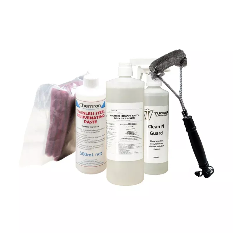 Tucker Stainless Steel BBQ Cleaning Kit