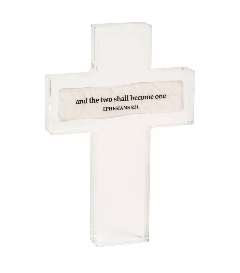 And Two Become One Cross