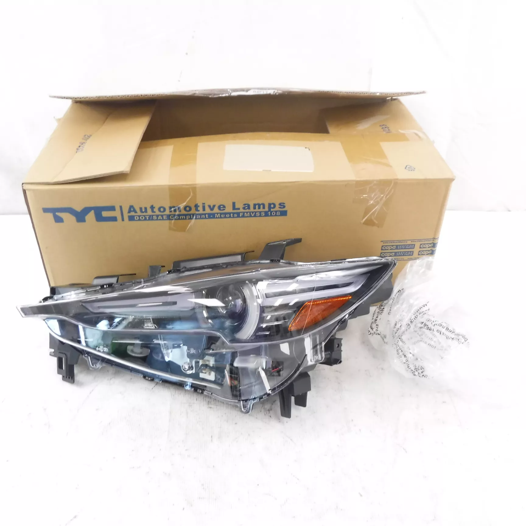TYC Left LED Headlight Assembly 20-9980-00-9 For 2017-2020 Mazda CX-5