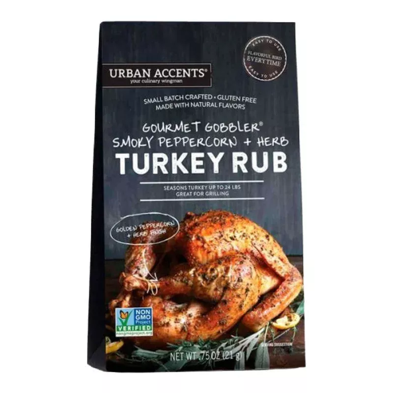 Urban Accents: Gourmet Gobbler Smoky Peppercorn & Herb Turkey Rub