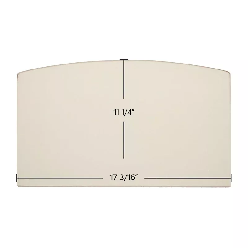 US Stove 2000E 2500E / Breckwell SW180 SW740 / Ashley AW180 AW740 AW2020E AW2520E Archtop Ceramic Glass Panel | 17 3/16″ x 11 1/4″ | Part #892204