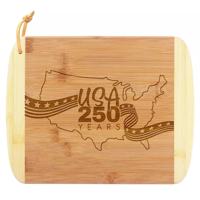 USA 250th Anniversary Engraved 11″ Cutting Board