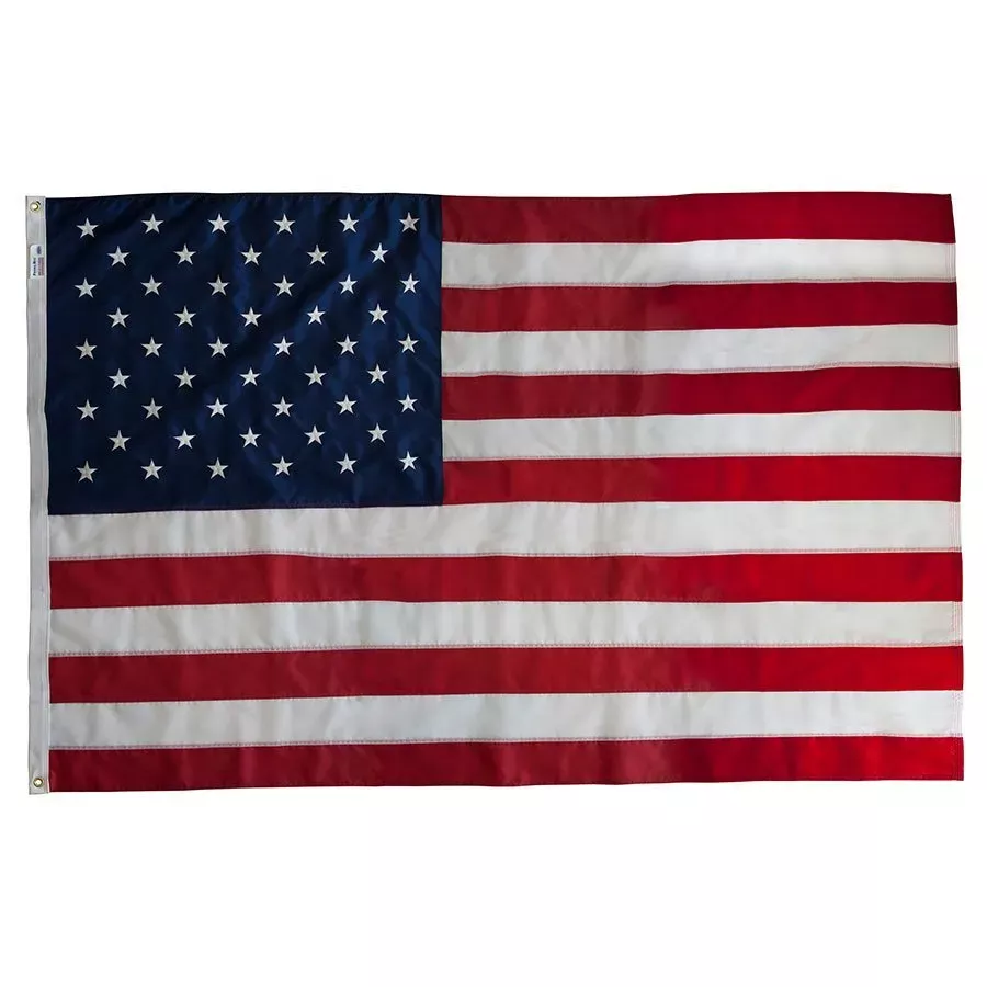 Valley Forge Nylon Sewn American Flag, 4x6 Foot