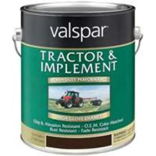 Valspar 018.4431-16.007 Heavy-Duty Tractor/Implement Paint 1 GAl, Gloss Black