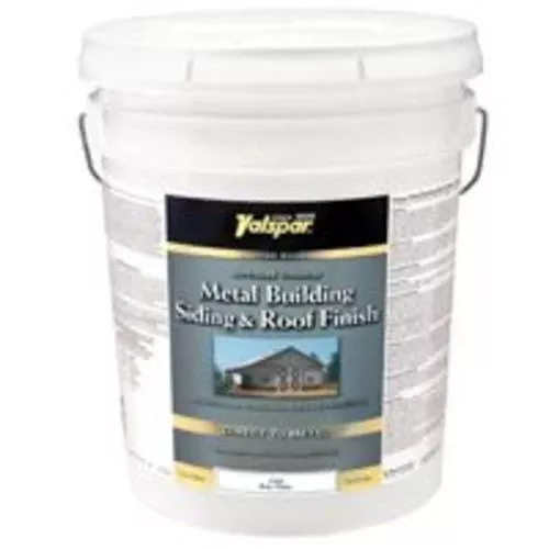 Valspar 027.0004264.008 Metal Building Paint, 5 Gallon