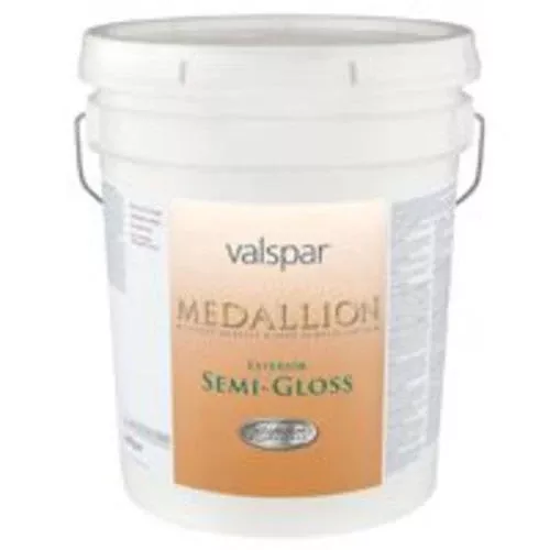 Valspar 27-4308 Medallion Pastel Base Exterior S-Gloss Latex, 5 Gallon