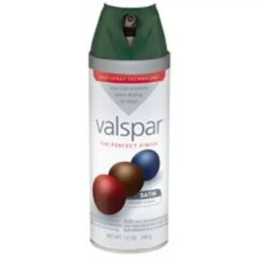 Valspar 85034 Twist Spray Paint, 12 Oz, Peacock House Satin