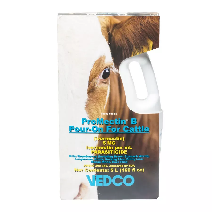 Vedco ProMectin Pour-On - 5 Lt.