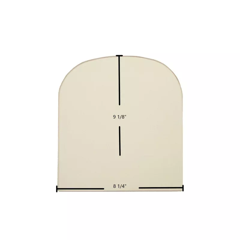 Vermont Castings Aspen 1920 Ceramic Glass Panel | 8 1/4″ x 9 1/8″ | Part #3000-0362
