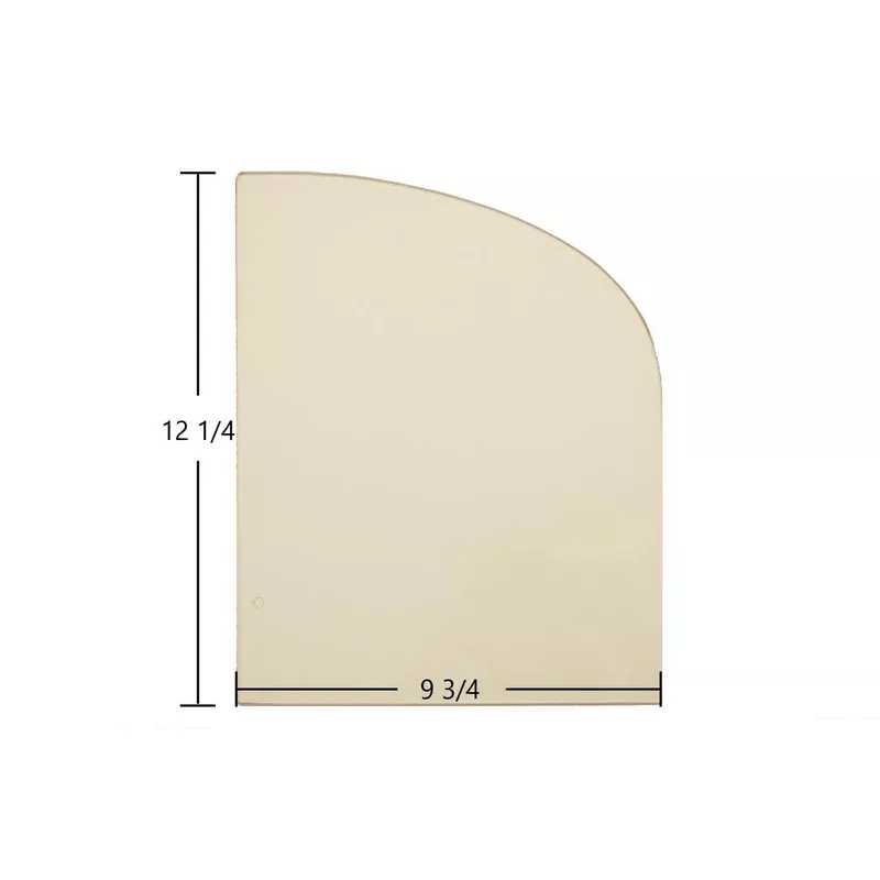 Vermont Castings Defiant Ceramic Glass Panel | 9 3/4″ x 12 1/4″ | Part #3000-5247