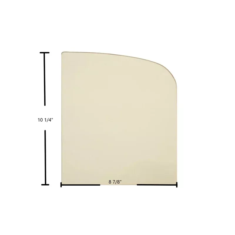 Vermont Castings Encore 1450 / MC 1450 Right Door Ceramic Glass Panel | 8 7/8″ x 10 1/4″ | Part #140-8630