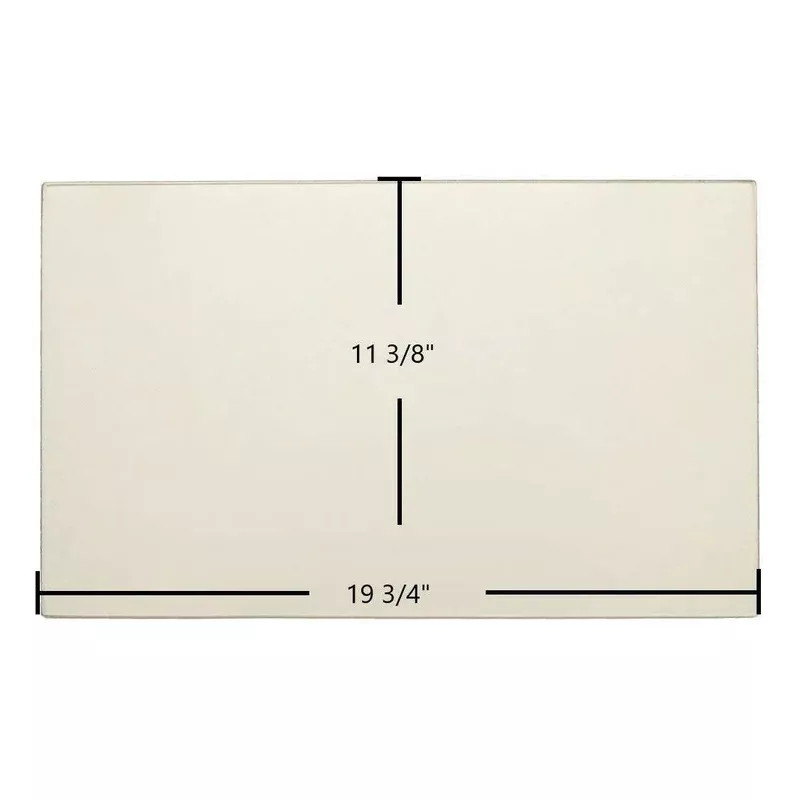 Vermont Castings WinterWarm Small Ceramic Glass Panel | 19 3/4″ x 11 3/8″ | Part #160-1571