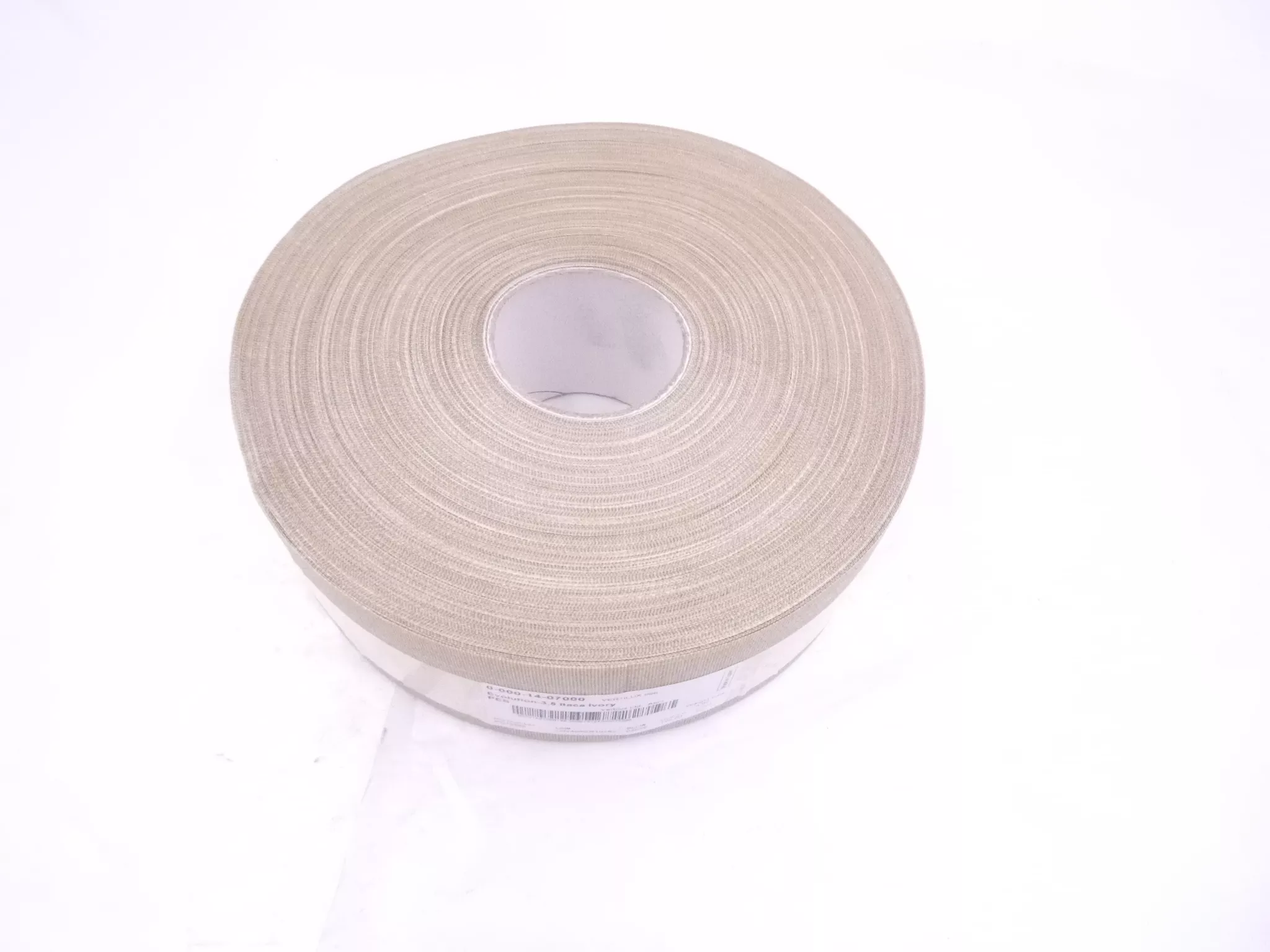 Vertilux 3.5″ x 120 YDS Vertical Shade Roll Itaca Ivory 0-000-14-07000