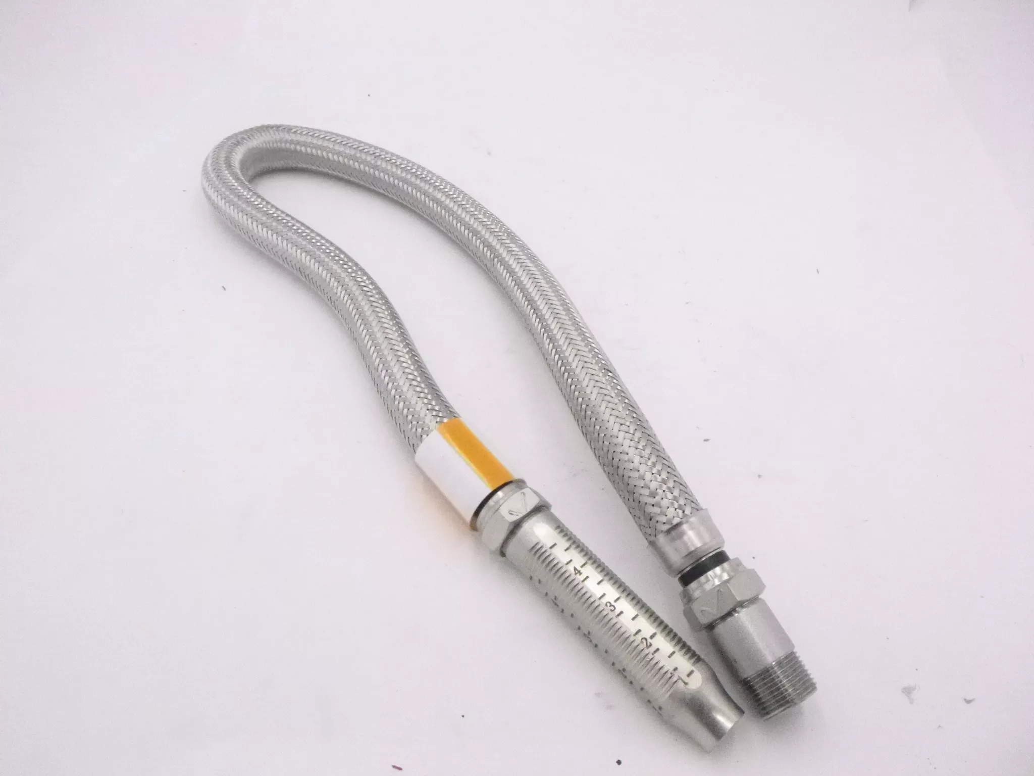 Victaulic 48″Lx 3/4″MNPT 175PSI 12 Bar VicFlex Braided Sprinkler Hose
