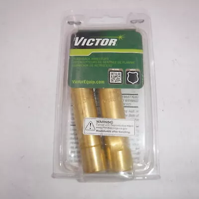 Victor 0656-0007 Regulator Flashback Arrestors Oxy/Fuel