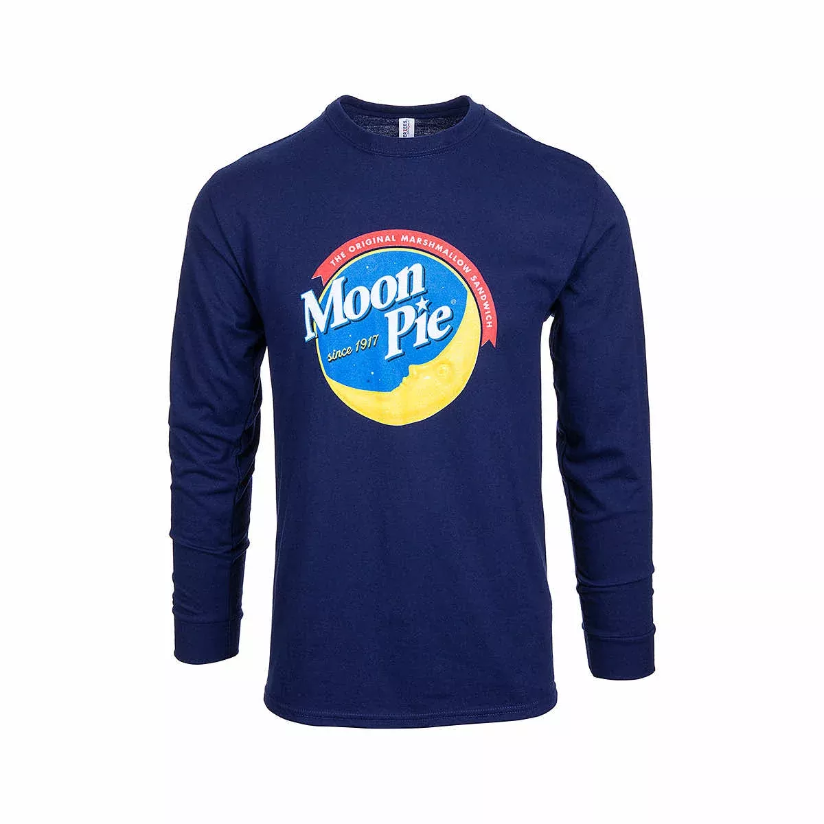 Vintage MoonPie Logo Long Sleeve T-Shirt
