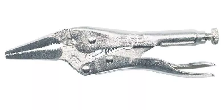 Vise-Grip 1602L3 Long Nose Locking Plier With Wire Cutter, 4"