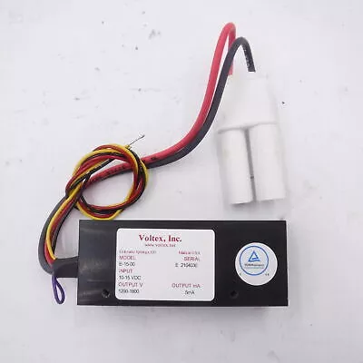 Voltex HeNe Laser DC Power Supply E-15-00, 10-15VDC Input, 1200-1300VDC Output