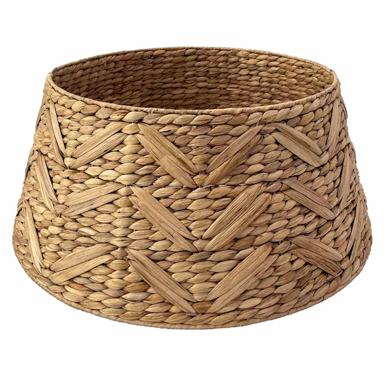 Water Hyacinth Tree Collar, 25"