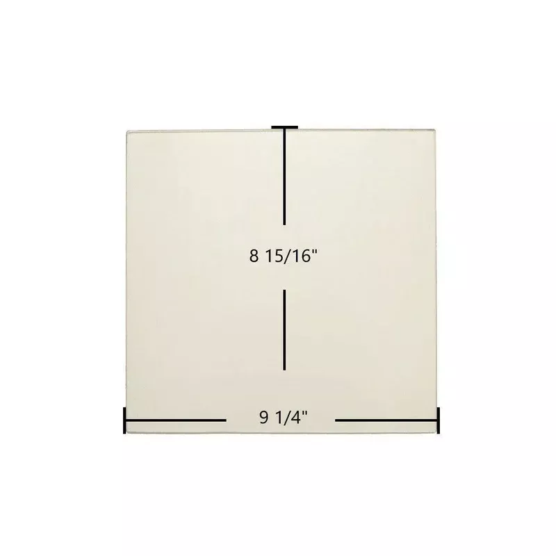 Waterford 106 Ceramic Glass Panel | 9 1/4″ x 8 15/16″ | Part #68-133-001