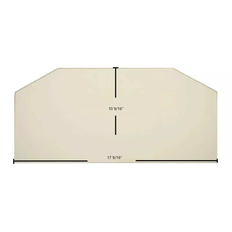 Waterford Emerald Ceramic Glass Panel | 17 9/16″ x 10 9/16″