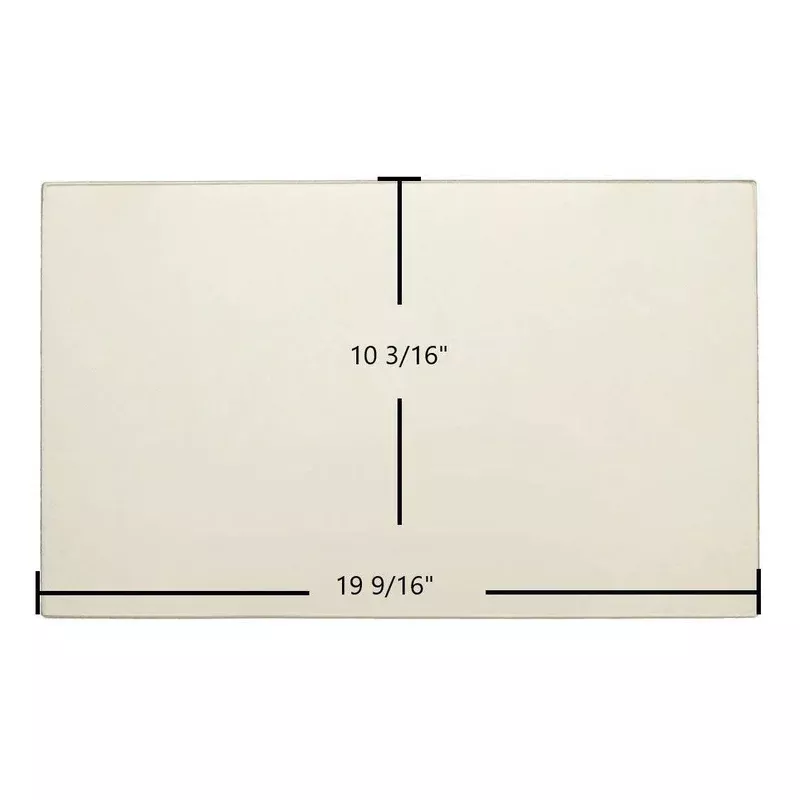 Waterford Trinity Ceramic Glass Panel | 19 9/16″ x 10 3/16″ | Part #68-133-010