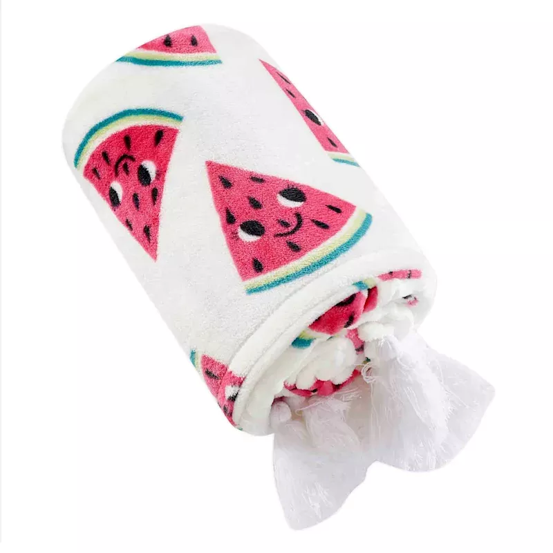 Watermelon Throw Blanket, 50x60