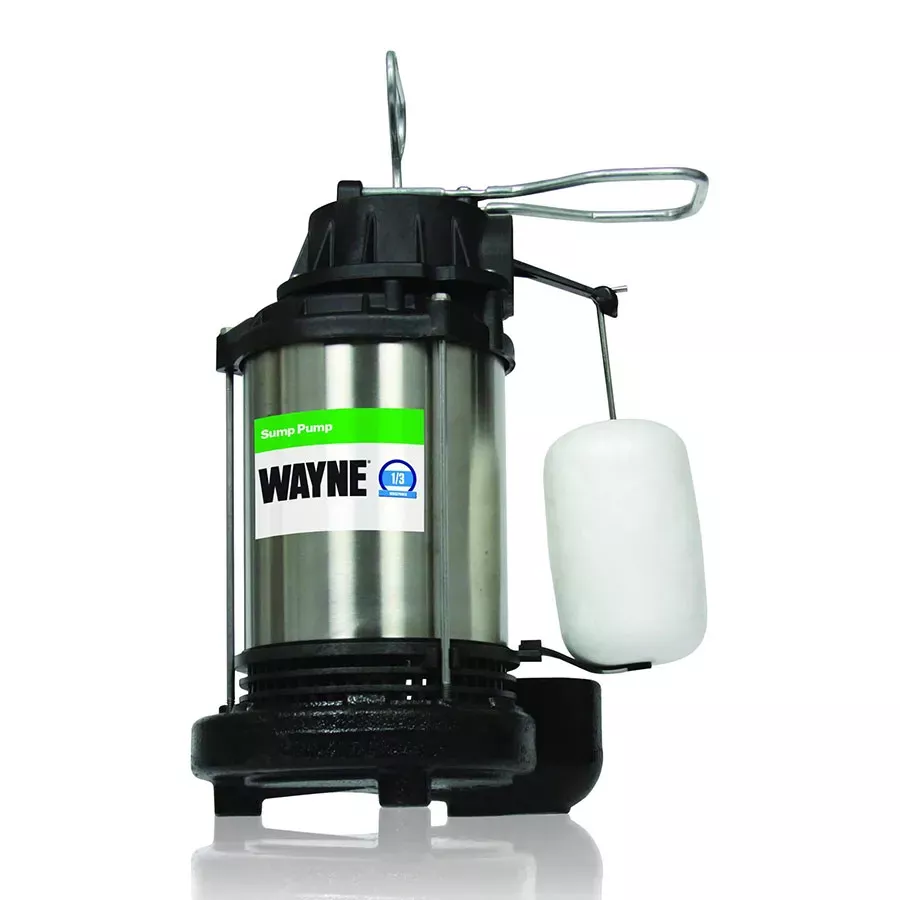 Wayne Submersible Stainless Steel Pump - 1/3 hp