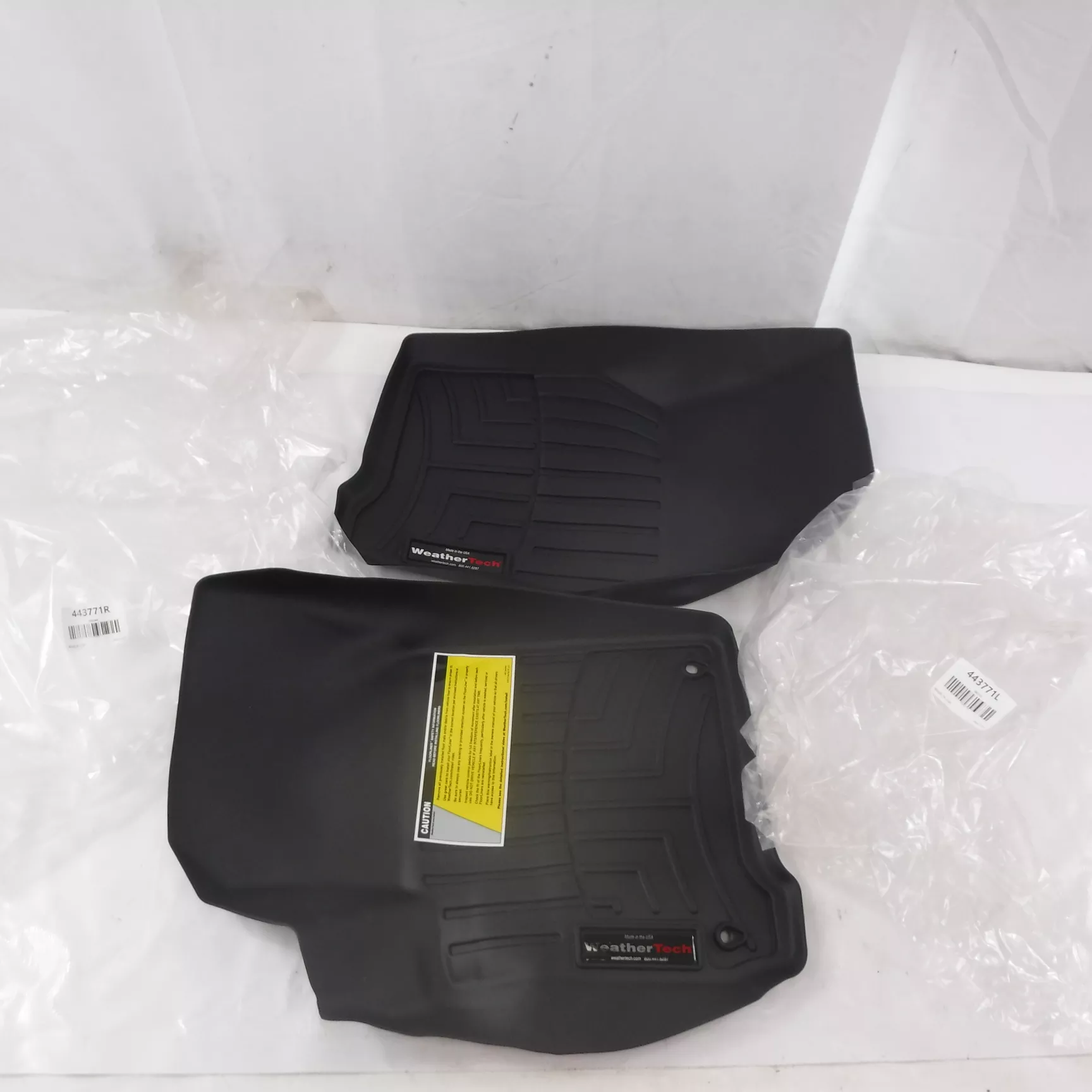 WeatherTech 1st Row FloorLiner Mats 443771 For 2011-2019 Dodge Journey