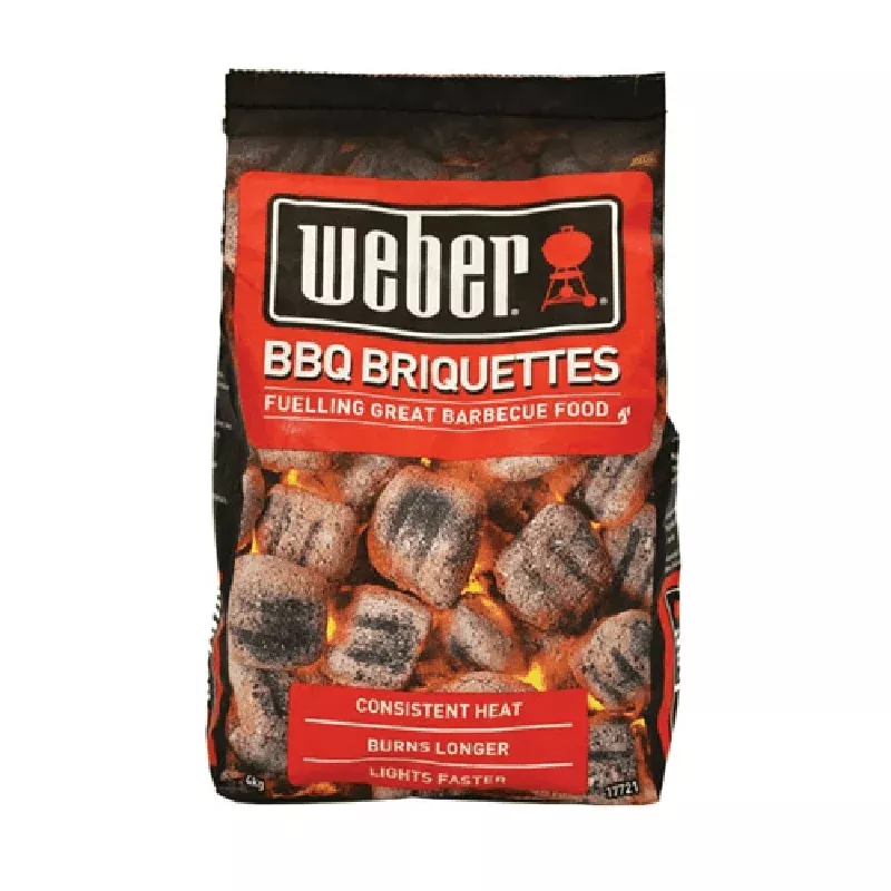Weber BBQ Briquettes for NZ BBQs – 4kg