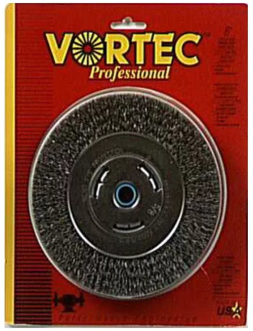 Weiler 36004 Crimped Wire Wheel, 6"