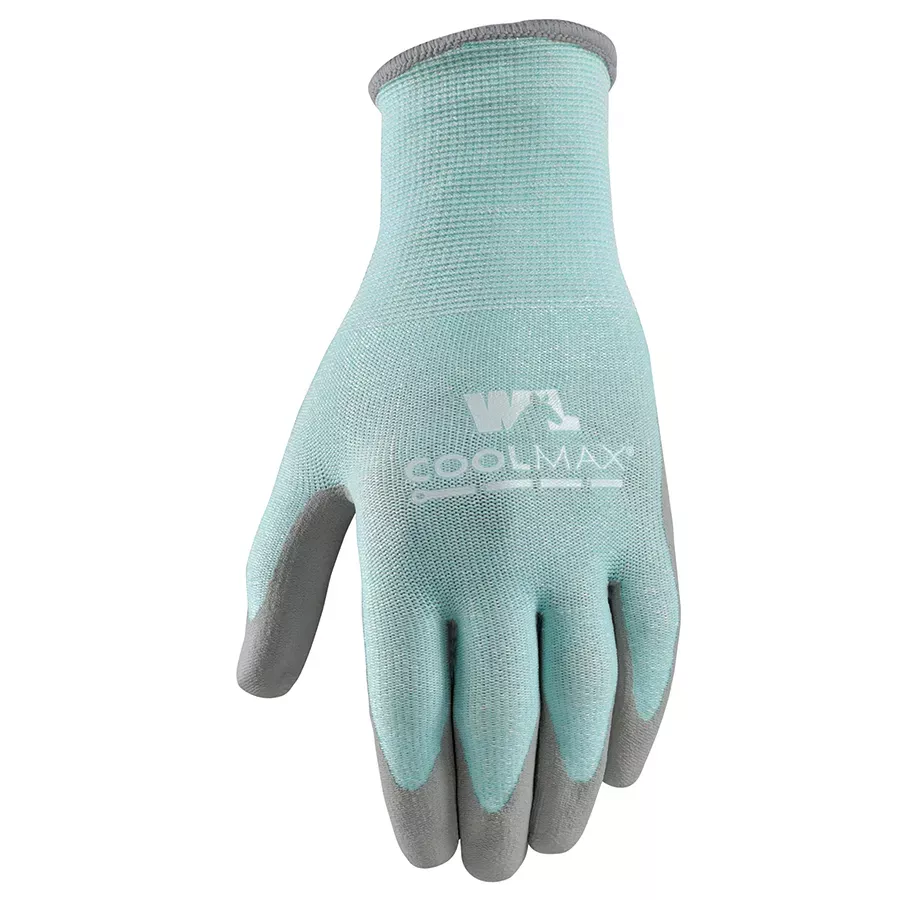 Wells Lamont Women's Coolmax Coated Knit Gloves