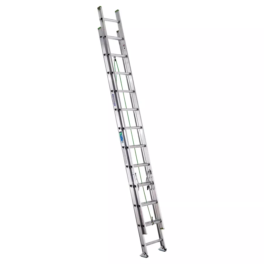 Werner Type II Aluminum D-Rung Extension Ladder