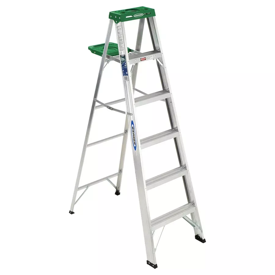 Werner Type II Aluminum Step Ladder