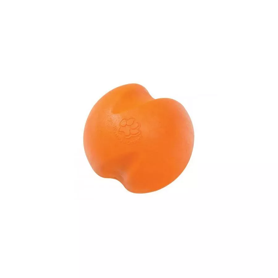 West Paw Jive Dog Ball - Large - Tangerine
