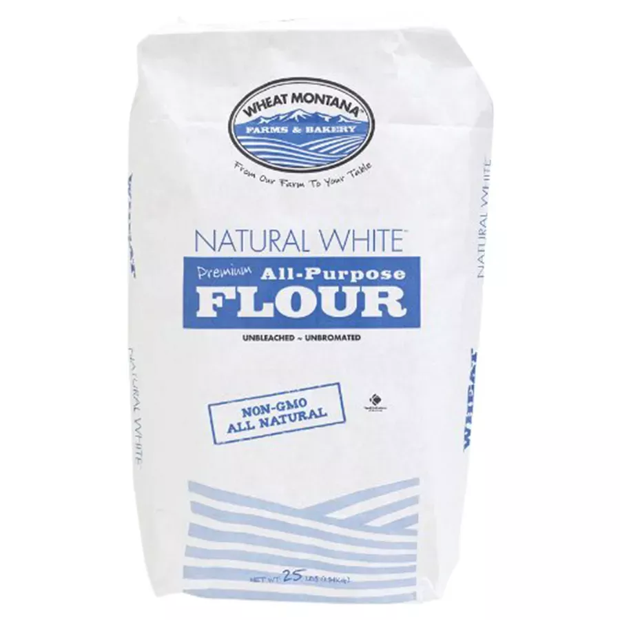 Wheat Montana Natural White Flour - 25 lb