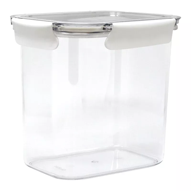 White Airtight Food Storage Container, 100oz