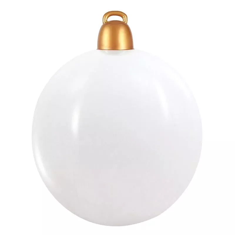 White Blow-Up Ornament, 48"