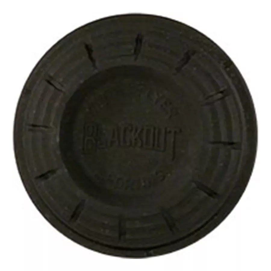 White Flyer Blackout All Black Sporter Clay Target - 135 ct - 108mm