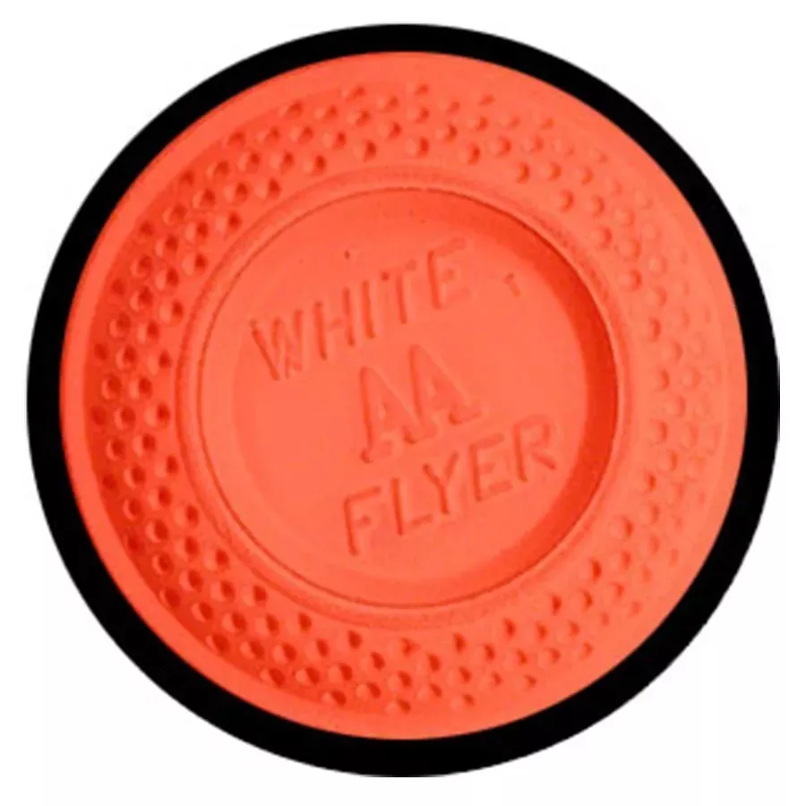 White Flyer Standard Orange Dome Pitch Target - 135 ct - 108mm